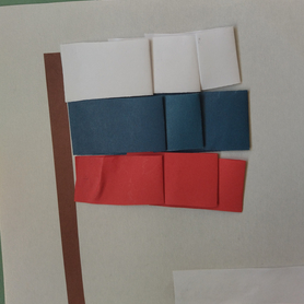 Конкурсная работа Символика России - флаг России 
