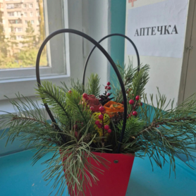 Конкурсная работа Осенняя корзина 